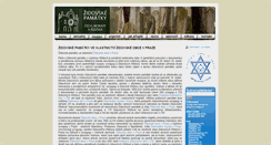 Desktop Screenshot of pamatky.kehilaprag.cz